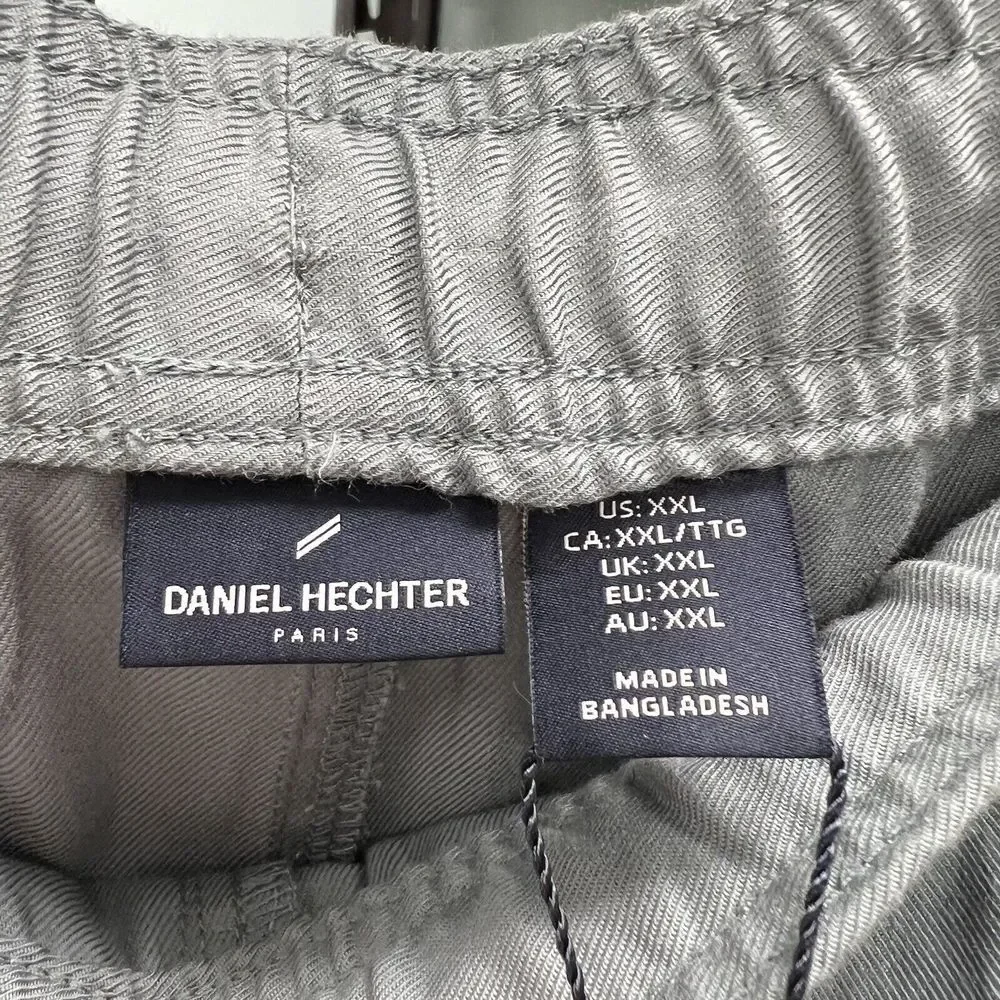 Daniel Hechter Paris Mens XXL Casual Elastic Waist‎ Shorts Lyocell Blend - 413